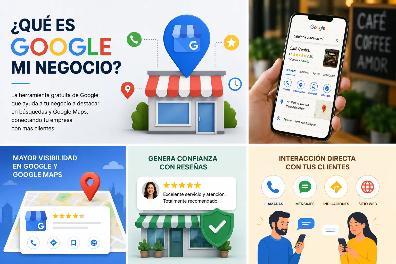 ¿QUÉ ES GOOGLE MI NEGOCIO?
